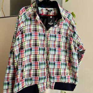 Nautica Cotton Bomber Jacket, Sz. XL